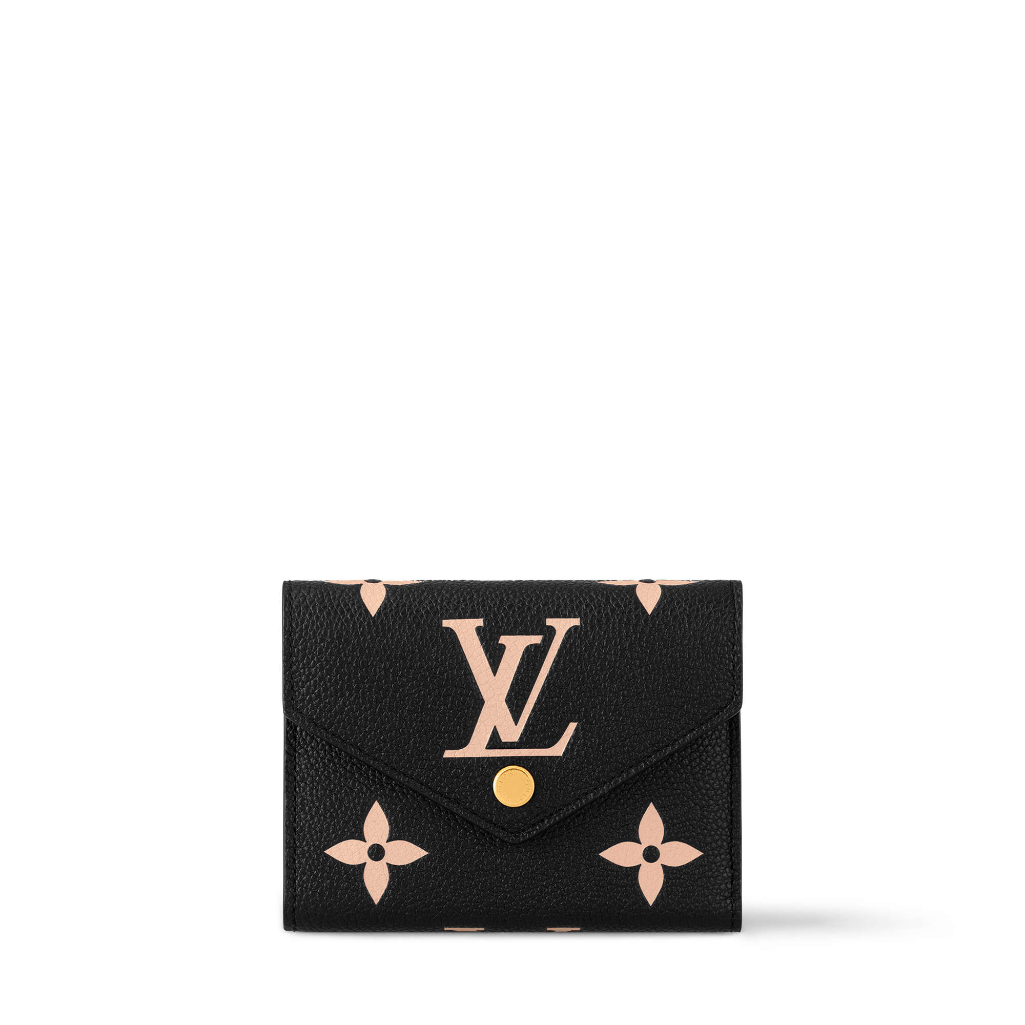 Carteira Victorine Couro Monogram Empreinte Bicolor - Carteiras
